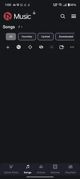 Screenshot of RiMusic Android