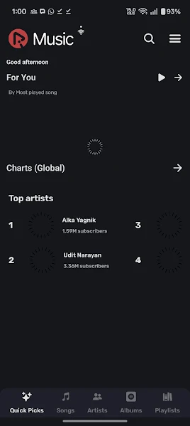 Screenshot of RiMusic Apk